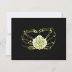 Carte De Correspondance Crabe à rayons X