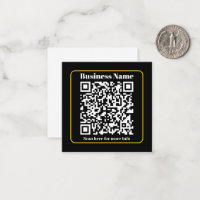 Créer un code QR d'entreprise instantanément scann