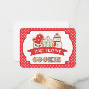 Carte De Correspondance Créez votre propre récompense de cookies