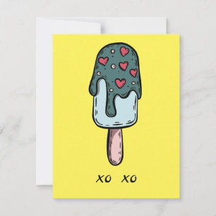 Carte De Correspondance crème glglace