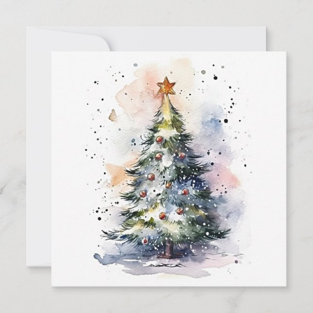 Carte De Correspondance "Croyez en la magie : garder Noël (Devant)