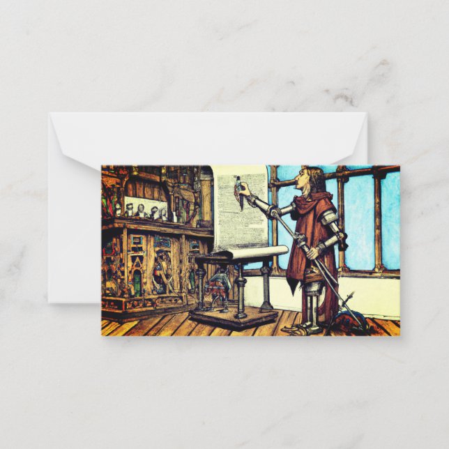 Carte De Correspondance Cyborg Scriptorium (Devant)