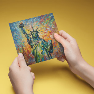 Carte De Correspondance Dawn of Liberty, coutume
