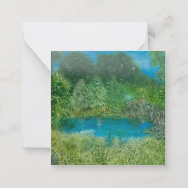 Carte De Correspondance Des moments paisibles (Devant)