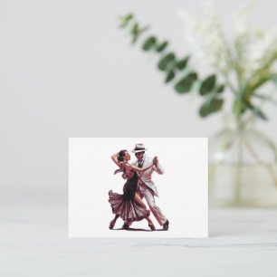 Carte De Correspondance Doit-On Danser - Design 1