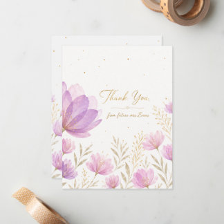Carte De Correspondance Douche de mariée