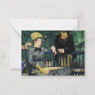 Carte De Correspondance Edouard Manet - Au Conservatoire