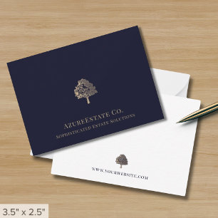 Carte De Correspondance Élégant logo professionnel Gold