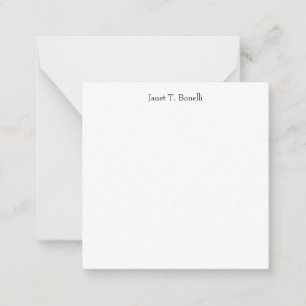 Carte De Correspondance Élégant simple professionnel