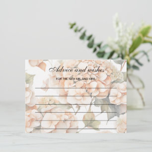 Carte De Correspondance Elégante aquarelle blanche vert orange boho