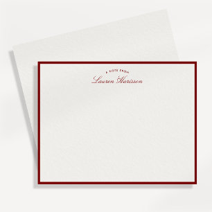 Carte de correspondance élégante et moderne avec b