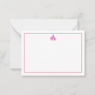 Carte De Correspondance Eléphant et Château