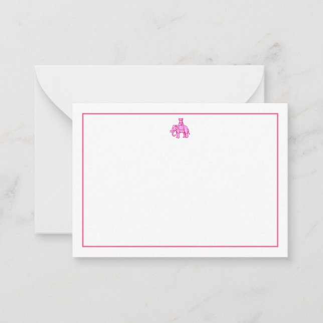 Carte De Correspondance Elephant et Château (Devant)