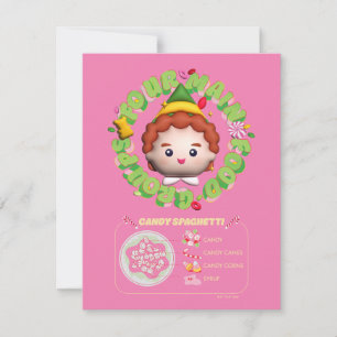 Carte De Correspondance Elf the Movie   Quatre groupes principaux