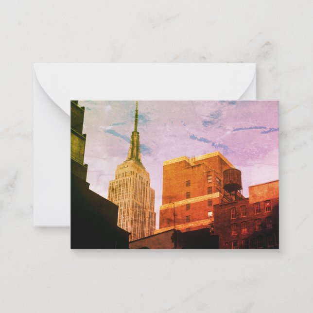 Carte De Correspondance Empire State Building (Devant)