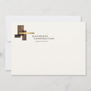 Carte de correspondance en ivoire pour entreprise 