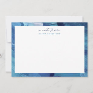 Carte de correspondance en papier à lettres d'art
