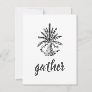 Carte De Correspondance Faisceau de blé