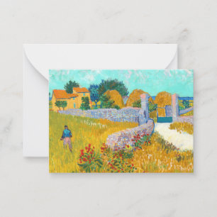 Carte De Correspondance Farmhouse en Provence