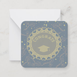 Carte De Correspondance Félicitations diplômé 