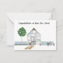 Félicitations pour l'aquarelle de votre nouvelle c