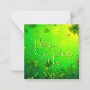 Carte De Correspondance Festive St. Patrick's Day Greys