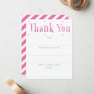 Carte De Correspondance Filles Aquarelle Remplir Dans Le Merci Blanc