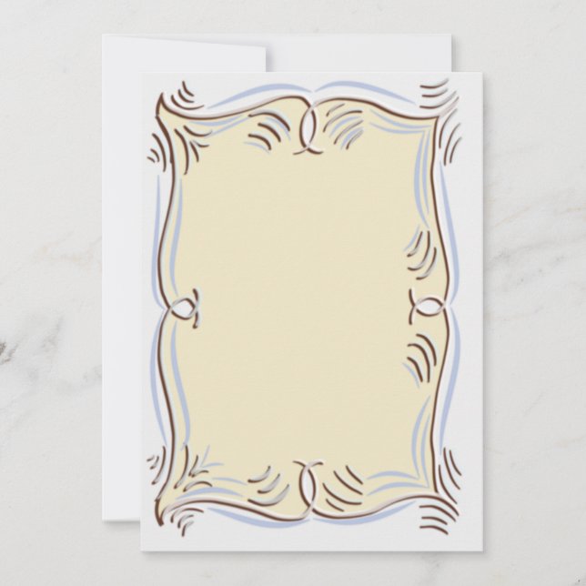 Carte De Correspondance flat notecard (Devant)