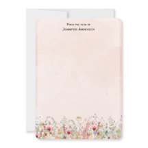 Fleur Sauvage Moderne Florale Botanique Personnali