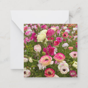 Carte De Correspondance Fleurs