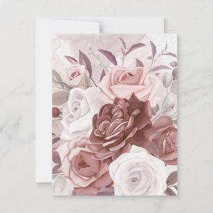 Carte De Correspondance Fleurs aquarelles 9