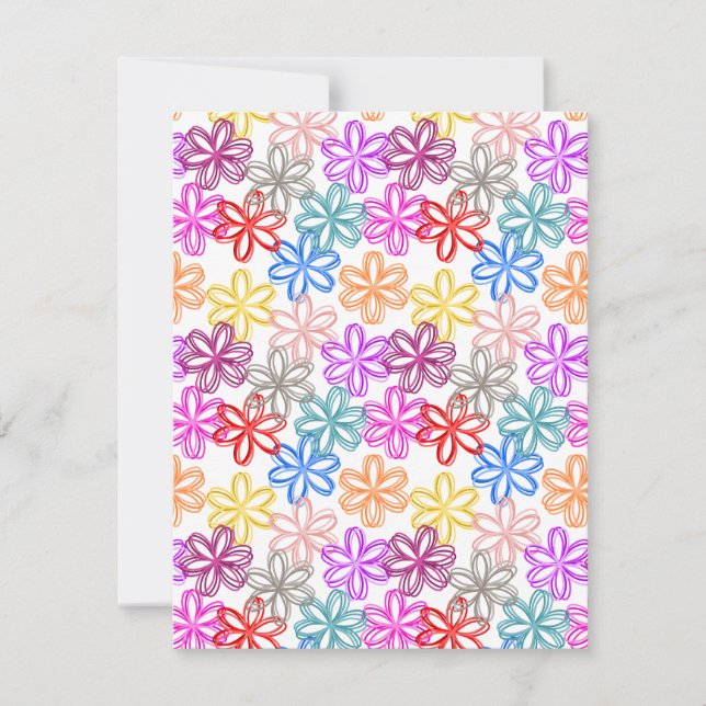 Carte De Correspondance Fleurs de mai (Devant)