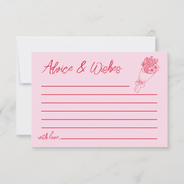 Carte De Correspondance Frais Sur Le Marché Conseils & Souhaits (Devant)