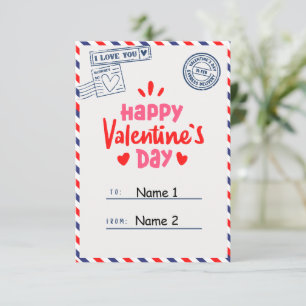Carte De Correspondance Fraise Berry Sweet Kids Valentines Day