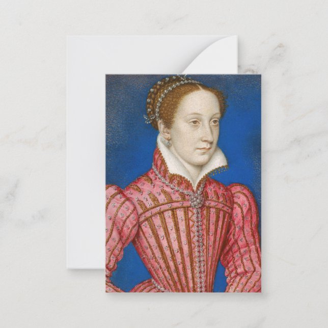 Carte De Correspondance Francois Clouet - Mary, Reine des Écossais (Devant)