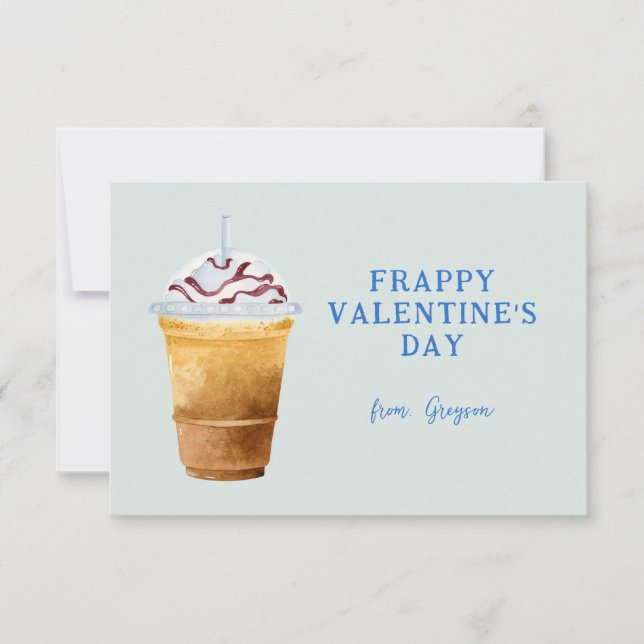 Carte De Correspondance Frappy Valentine's Day | Frappe Valentine (Devant)