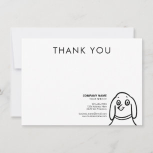 Carte De Correspondance Fun Dog Service de soins pour animaux de compagnie