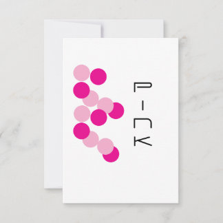 Carte De Correspondance Fusion rose harmonieuse