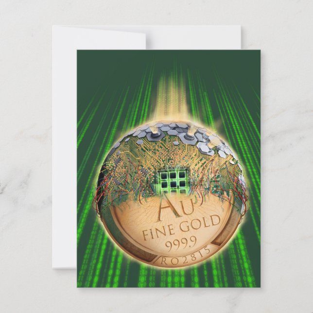 Carte De Correspondance Future Money (Devant)