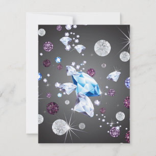 Carte De Correspondance Galaxie de diamant 5