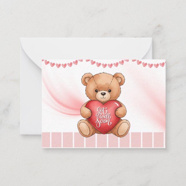 Carte De Correspondance Get Well Soon Card (Devant)
