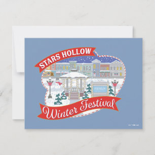 Carte De Correspondance Gilmore Girls Festival d'hiver de Stars Hollow