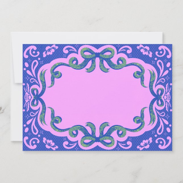 Carte De Correspondance Glamorous Greetings (Dos)