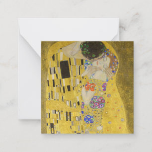Carte De Correspondance Gustav Klimt - Le baiser