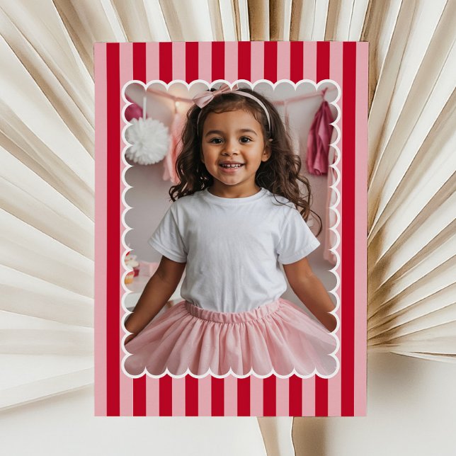 Carte De Correspondance Happy Valentine's Day Custom Photograph Modern (Créateur téléchargé)