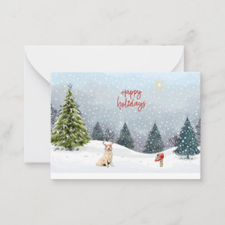 Carte De Correspondance Holiday Card 