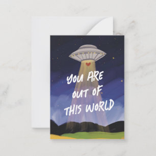 Carte De Correspondance Hors de ce monde UAP Saint Valentin