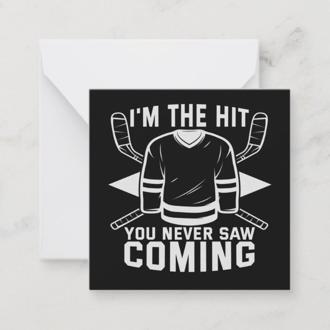 Carte De Correspondance I'm the Hit You Never Saw (Devant)