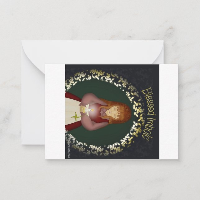 Carte De Correspondance Imbolc (Devant)