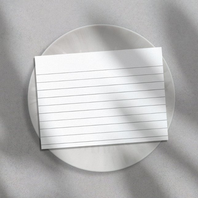 Carte De Correspondance Index par ligne (Créateur téléchargé)